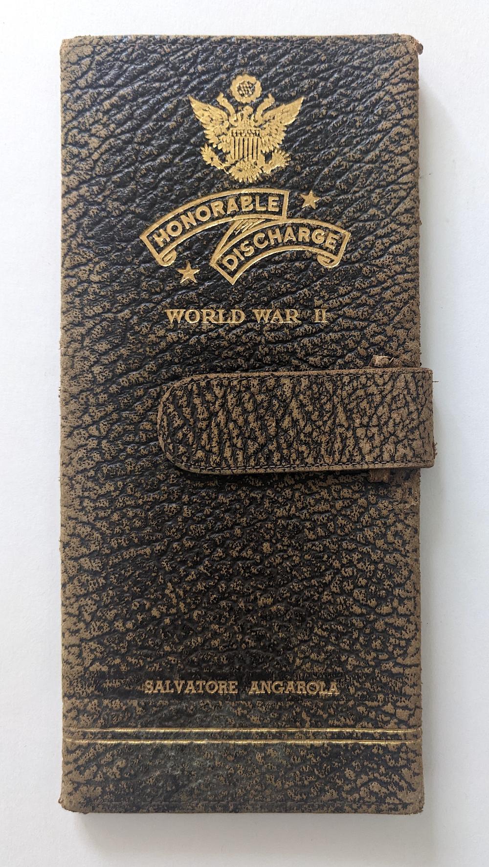 Vintage Wallet Honorable Discharge WWII