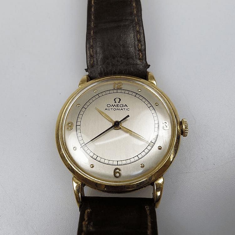 Omega Automatic Wind Wristwatch 17 jewel movement;