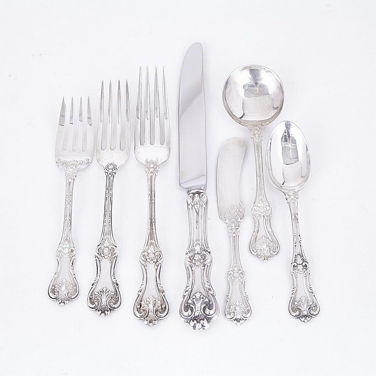 American Silver ?Federal Cotillion? Pattern Flatware Service