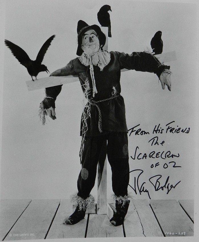 Ray Bolger Signed Photograph