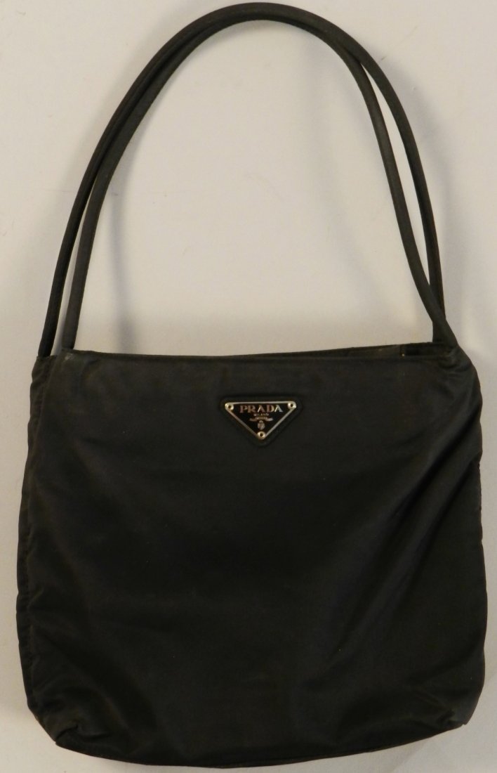 Black Nylon Prada Tote Bag