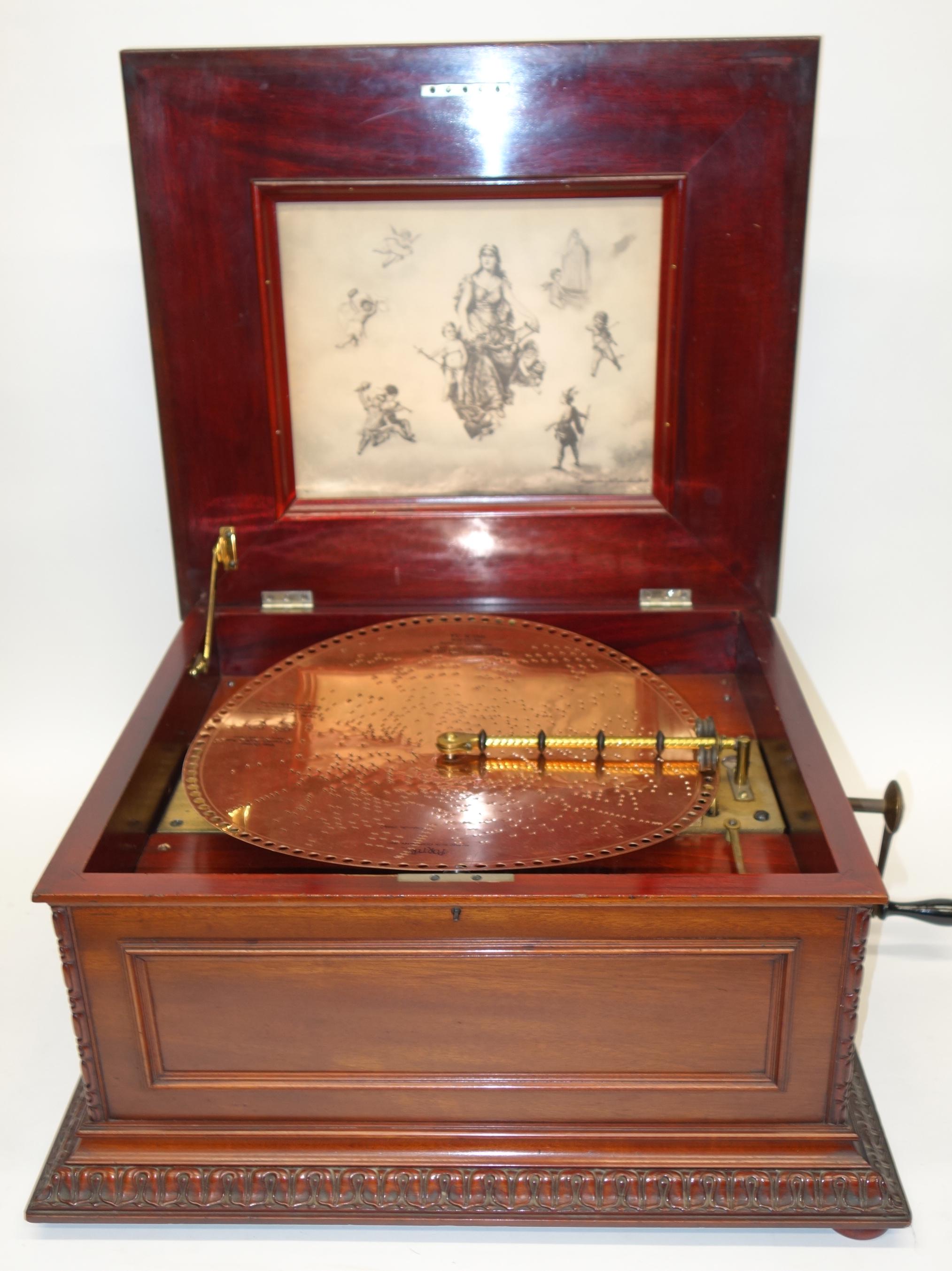 REGINA DISC MUSIC BOX