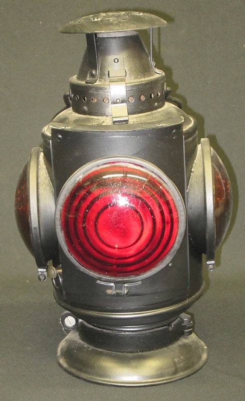 Adlake railroad signal lantern