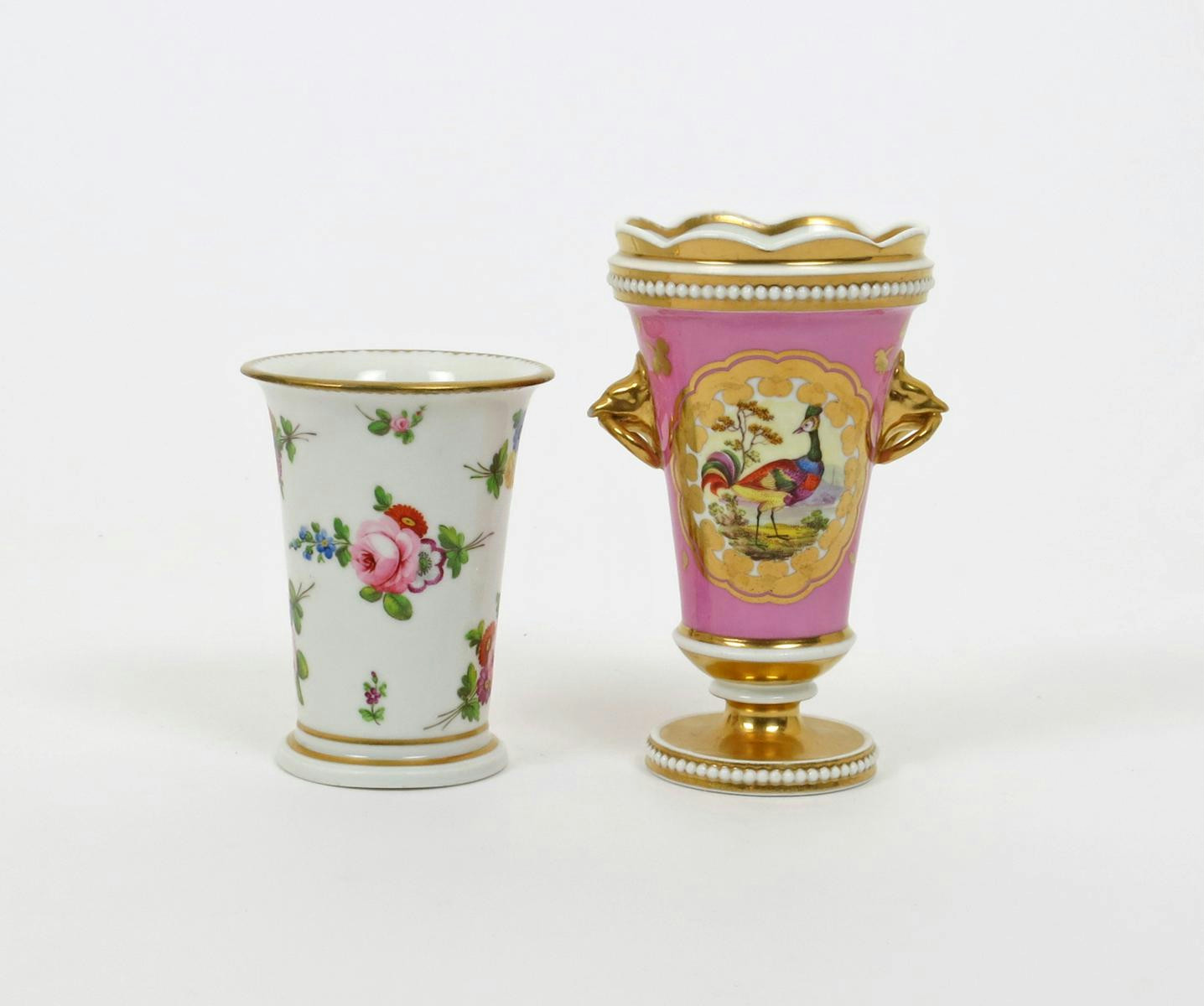 A Swansea spill vase c.1815-20