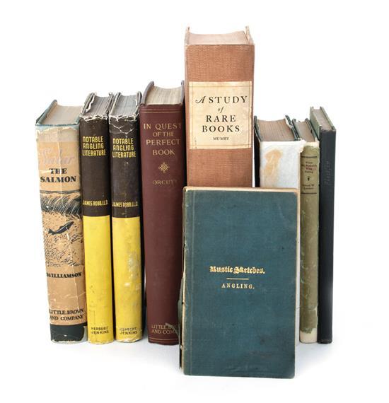 Books: Fishing literature (9vols)