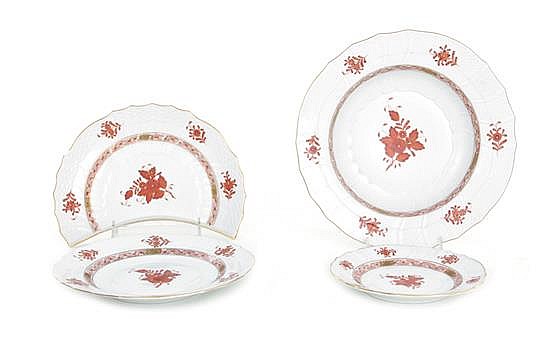 Herend Chinese Bouquet pattern dinner service (87pcs)