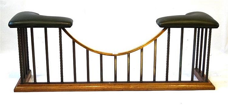 A Victorian style club fender, 20th Century Being
