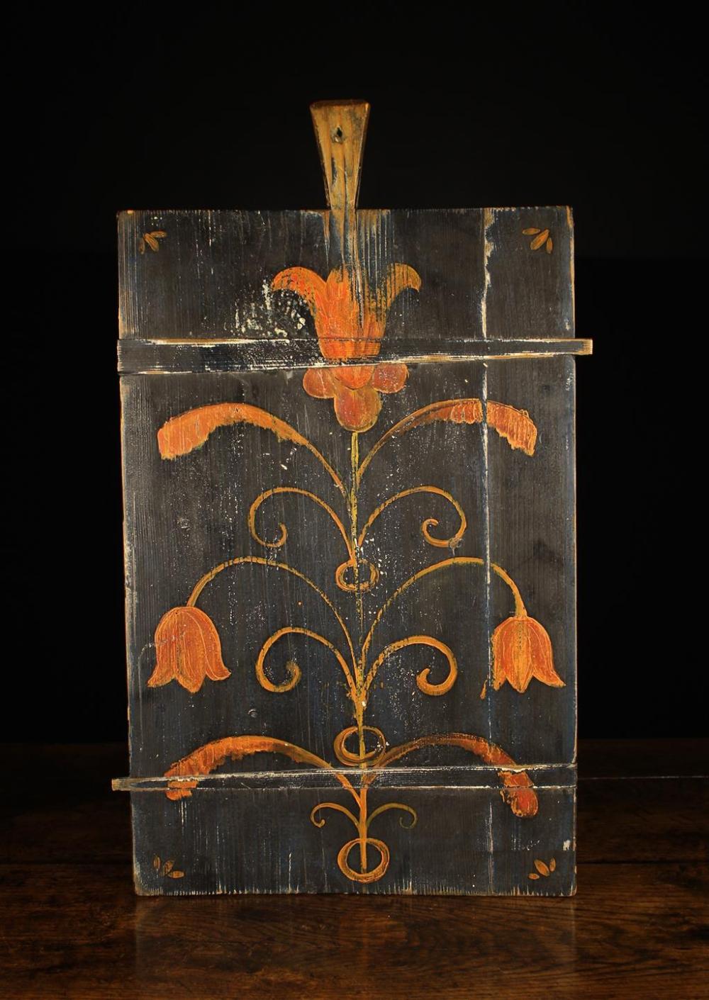 A Delightful 18th/Early 19th Century Dutch Folk Art Board