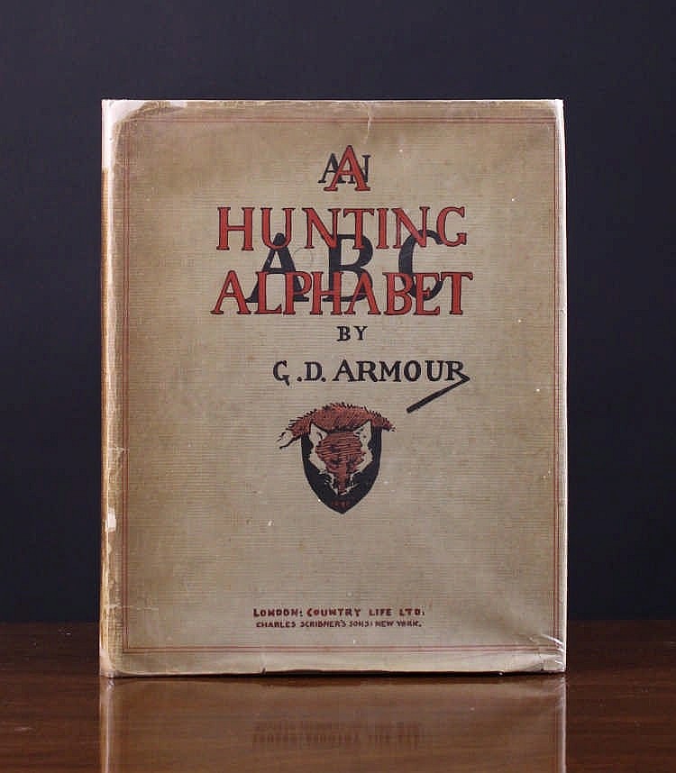 An Illustrated First Edition Book: 'A Hunting Alph