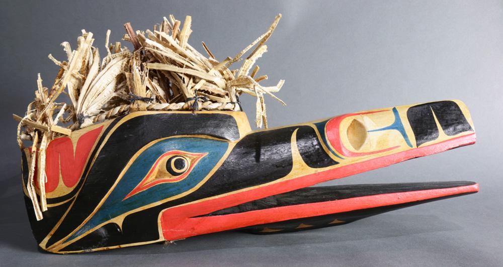 A Pacific Northwest Native American Indian Raven