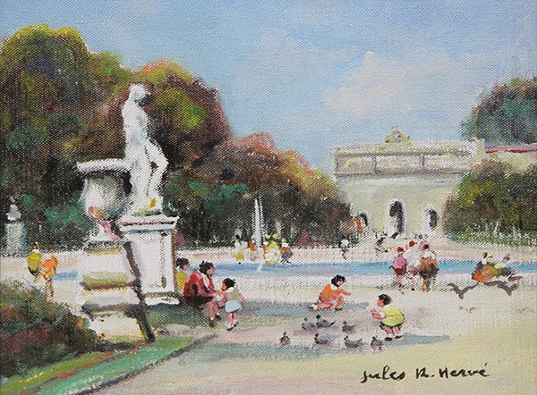 Painting, Jules Herve