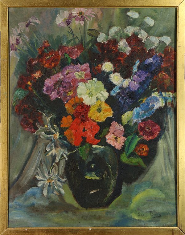 Still Life with Flowers, painting