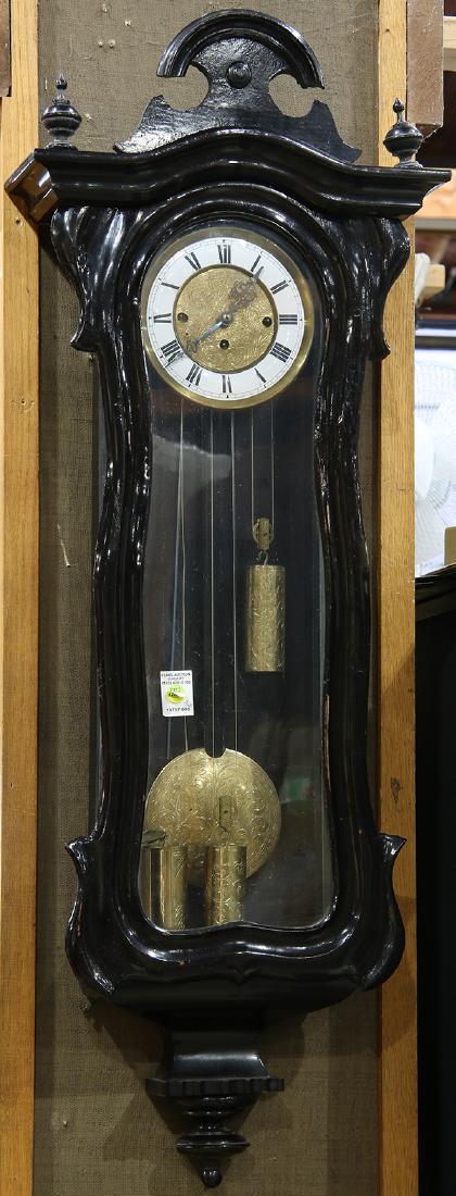 Viennese regulator clock