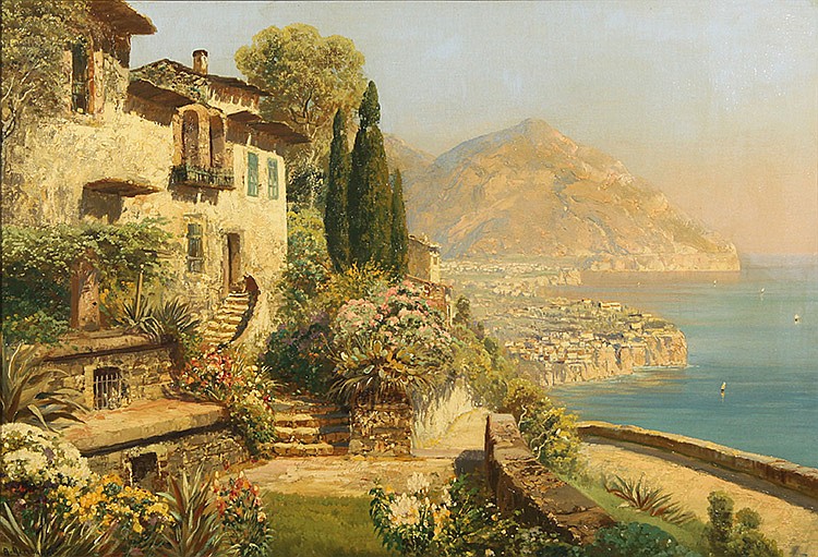 AUSTRIAN OIL PAINTING ALOIS ARNEGGER