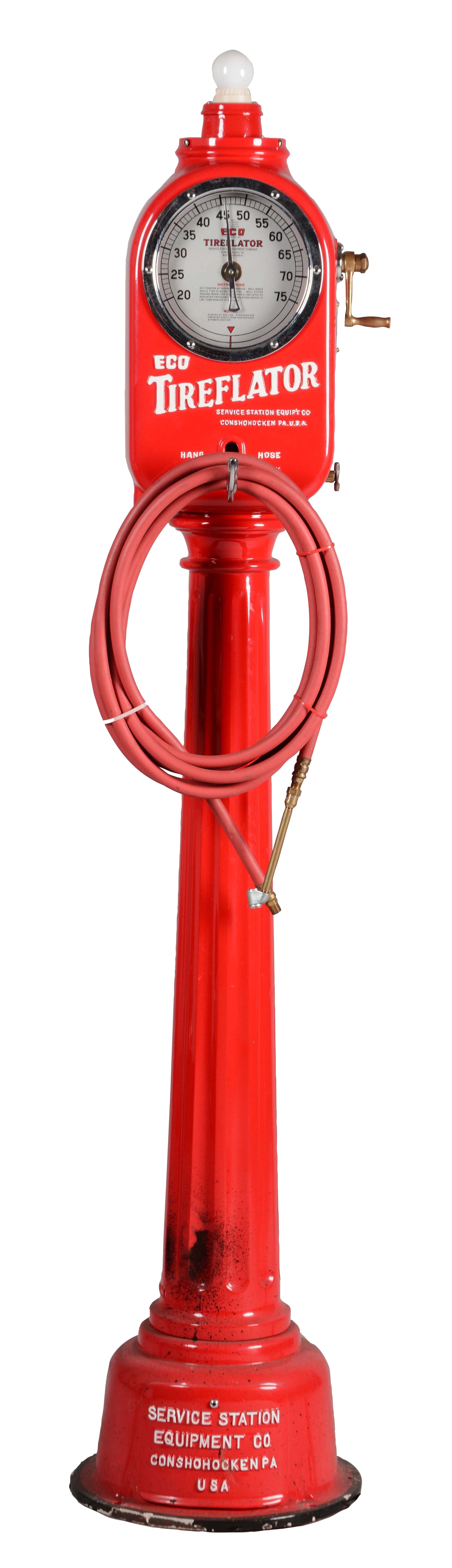 Restored Eco Tireflator Air Meter Model 46.