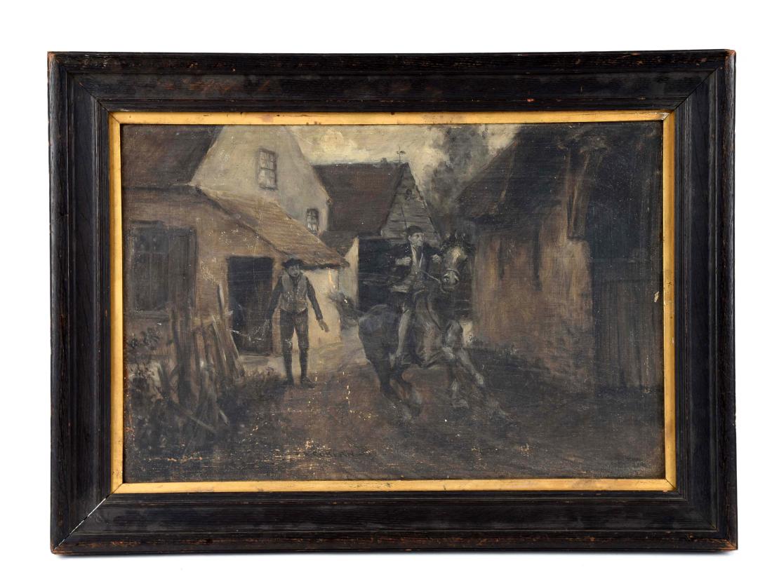 Original Oil Painting: The Midnight Ride of Paul