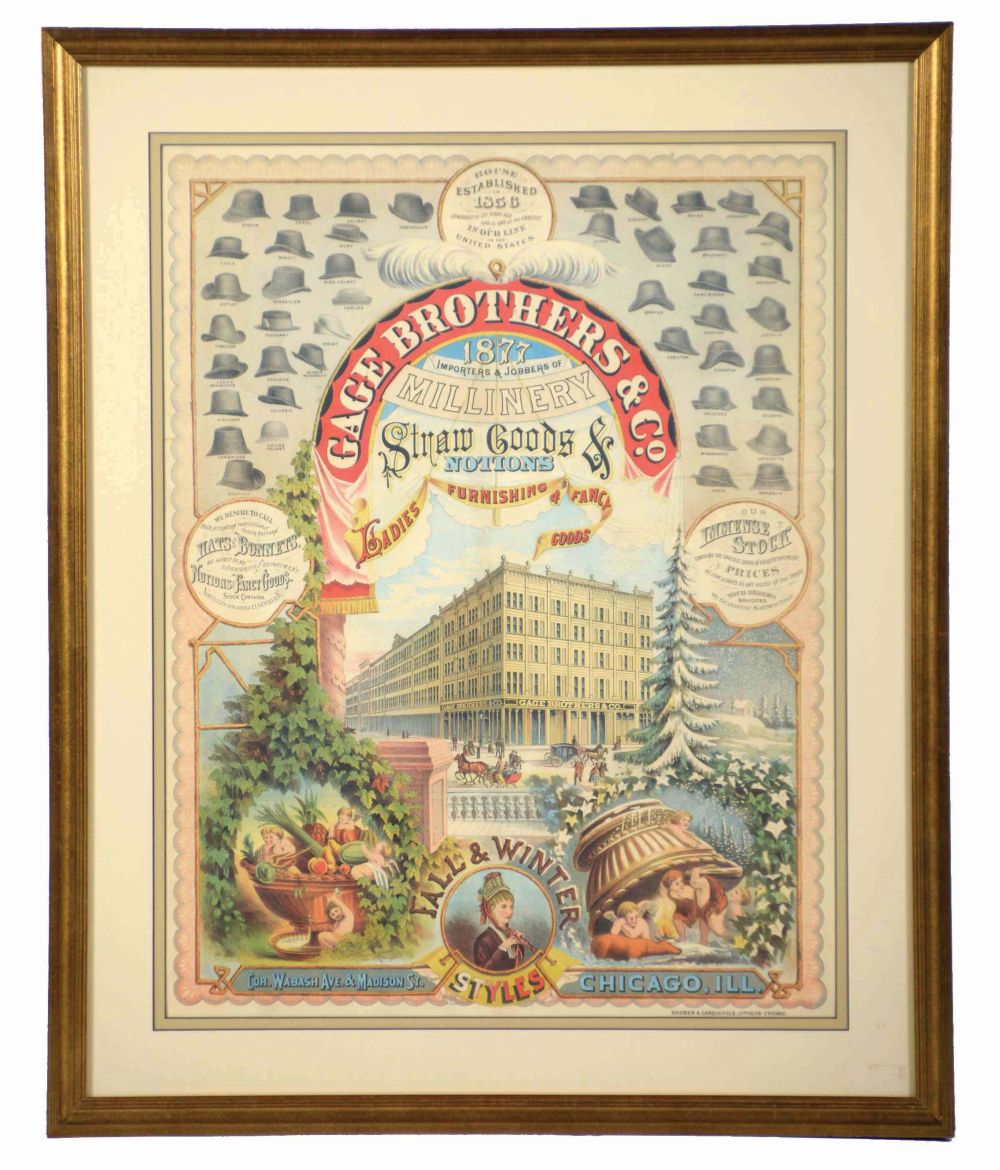 Gage Brothers & Co. Store Advertisement.