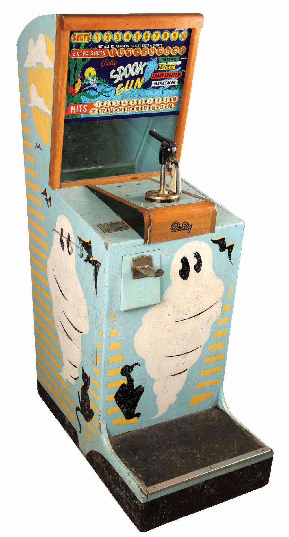 10¢ Bally Mfg. Co. Spook Gun Arcade Shooter.