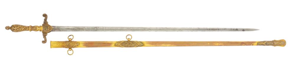 U.S. MODEL 1840 PAY DEPARTMENT SWORD.