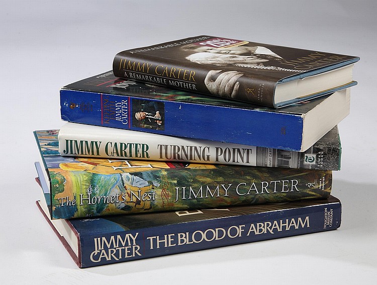 PRESIDENT JIMMY CARTER SIGNED BOOKS