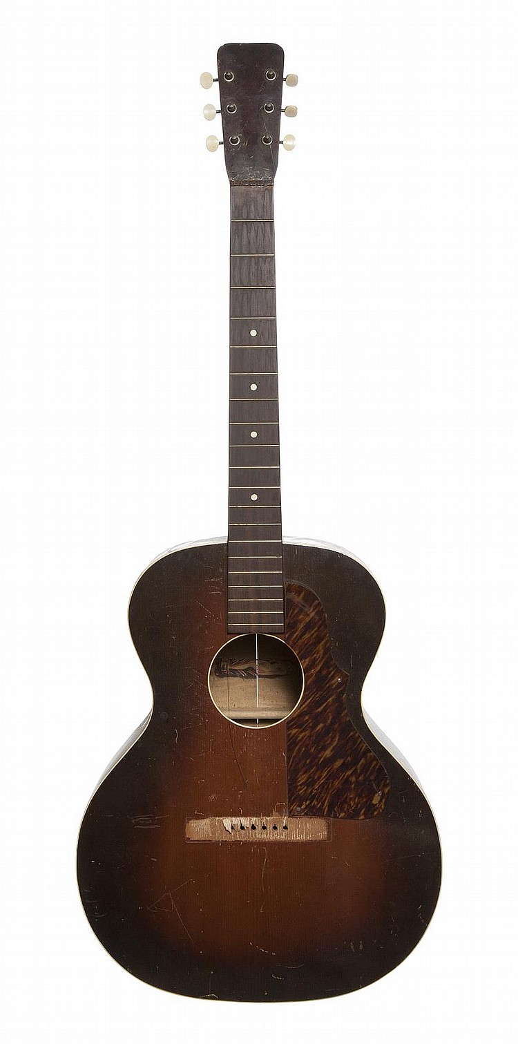 1930s-1940s UNKNOWN ACOUSTIC GUITAR