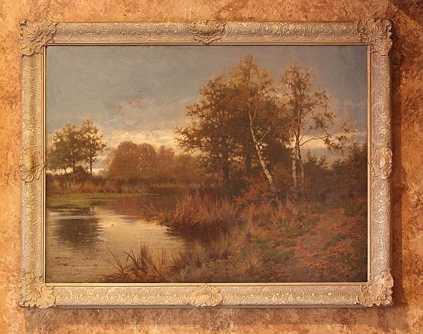 BUCOLIC LANDSCAPE PAINTING