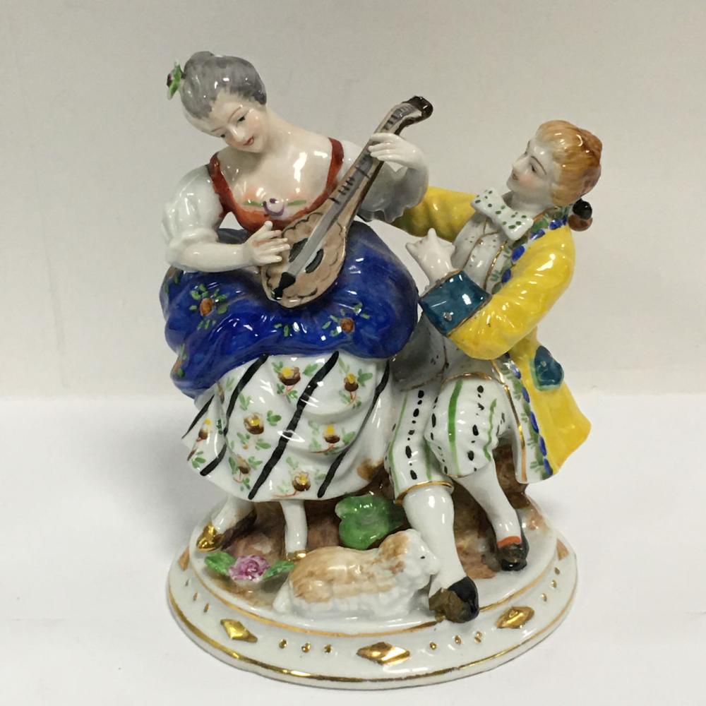 Hand Painted Porcelain Figurine