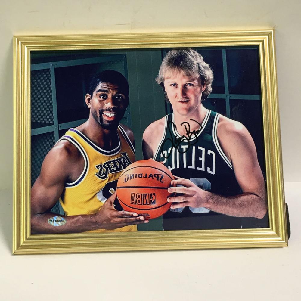 Larry Bird Signed Photograph