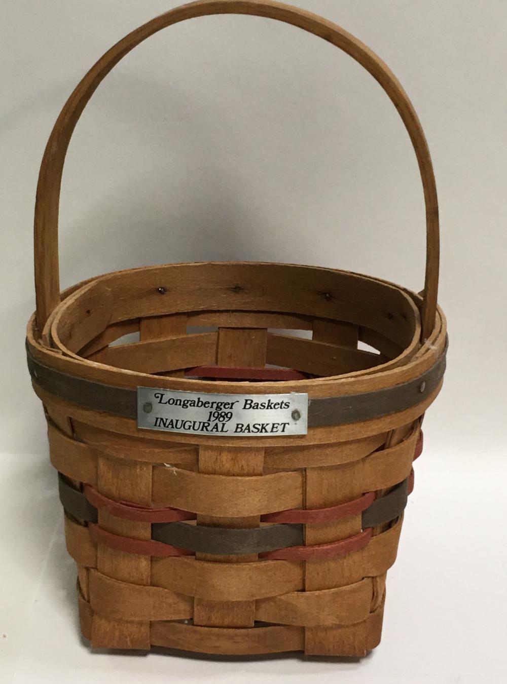 Longaberger Baskets 1989 Inaugural Basket