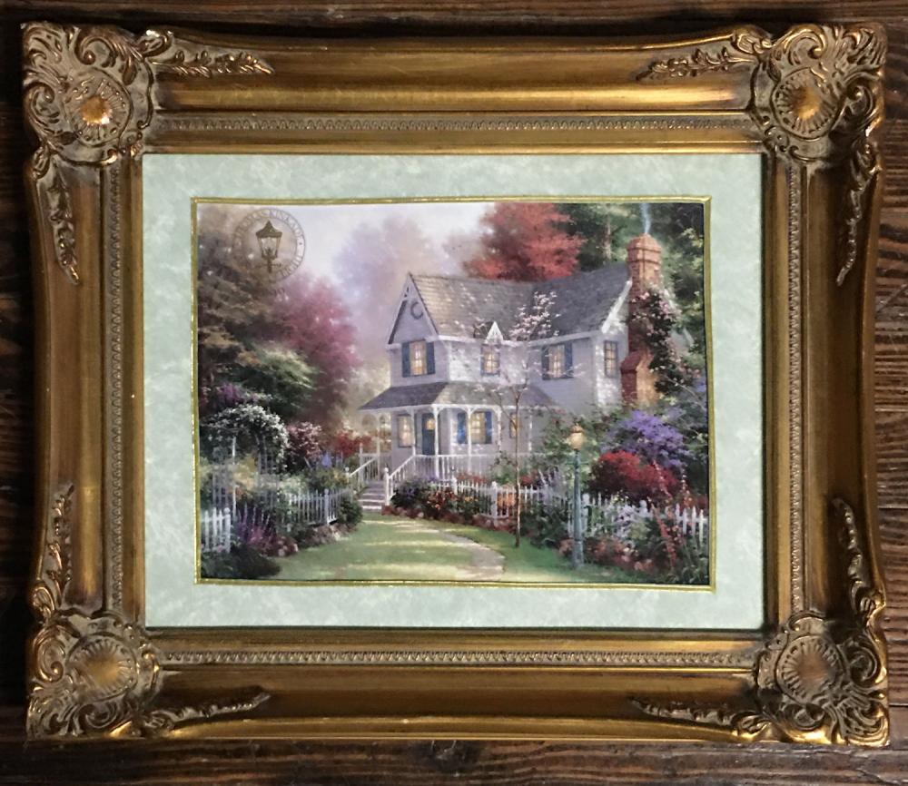 Thomas Kinkade Framed Print