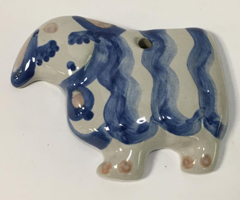 M. A. Hadley Pottery Sheep Ornament