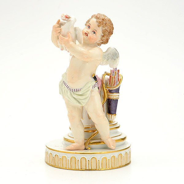 Meissen Porcelain Figure of Putti