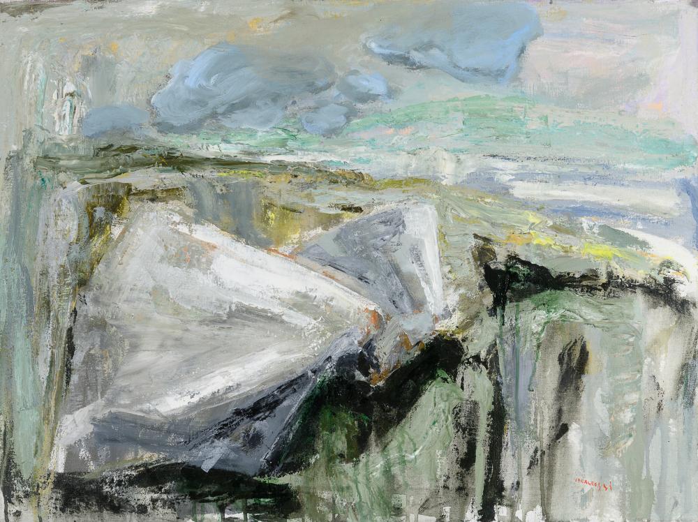 OIL PAINTING BY ANGELO COLAGROSSI, 1990s