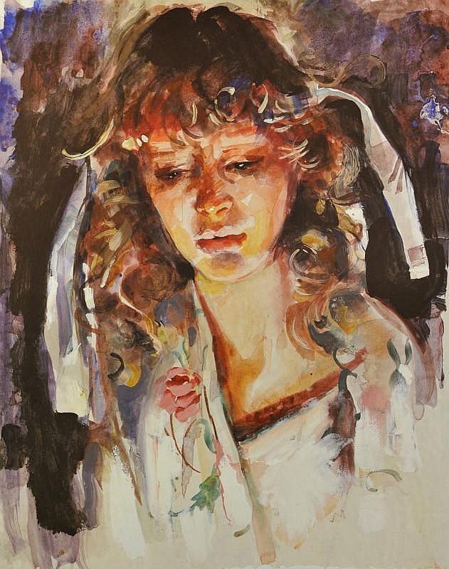 ROBERT LENKIEWICZ Limited Edition print 'Study of