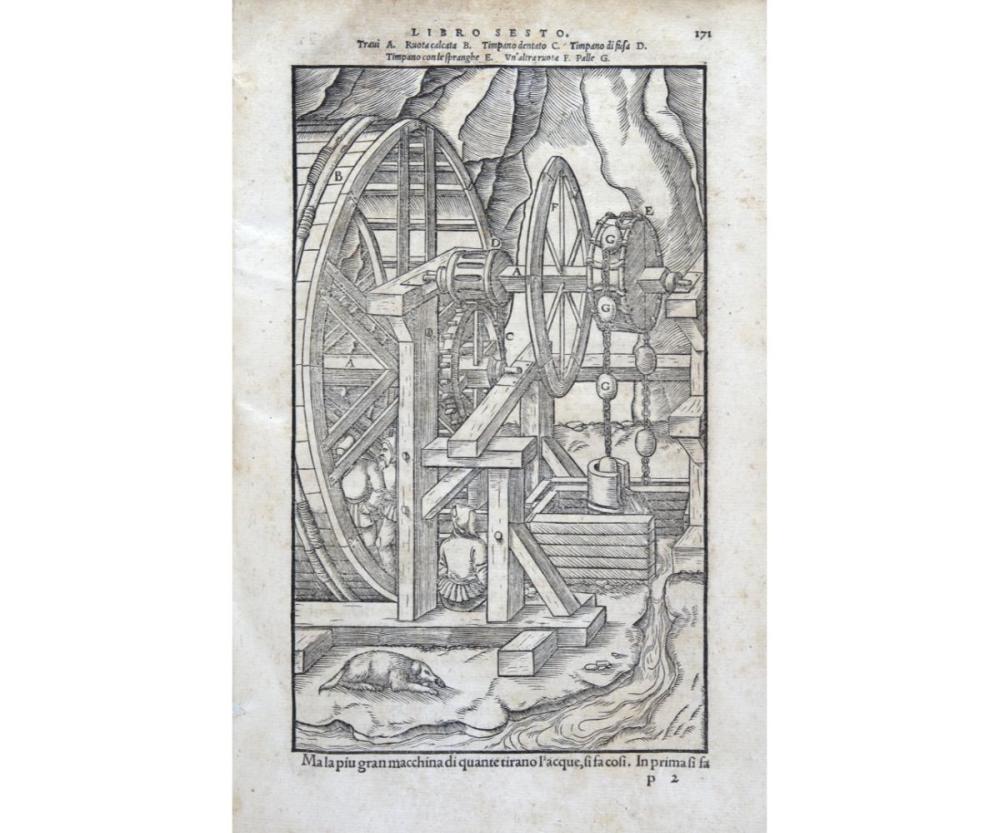 Agricola, Georg De l'arte de metalli.
