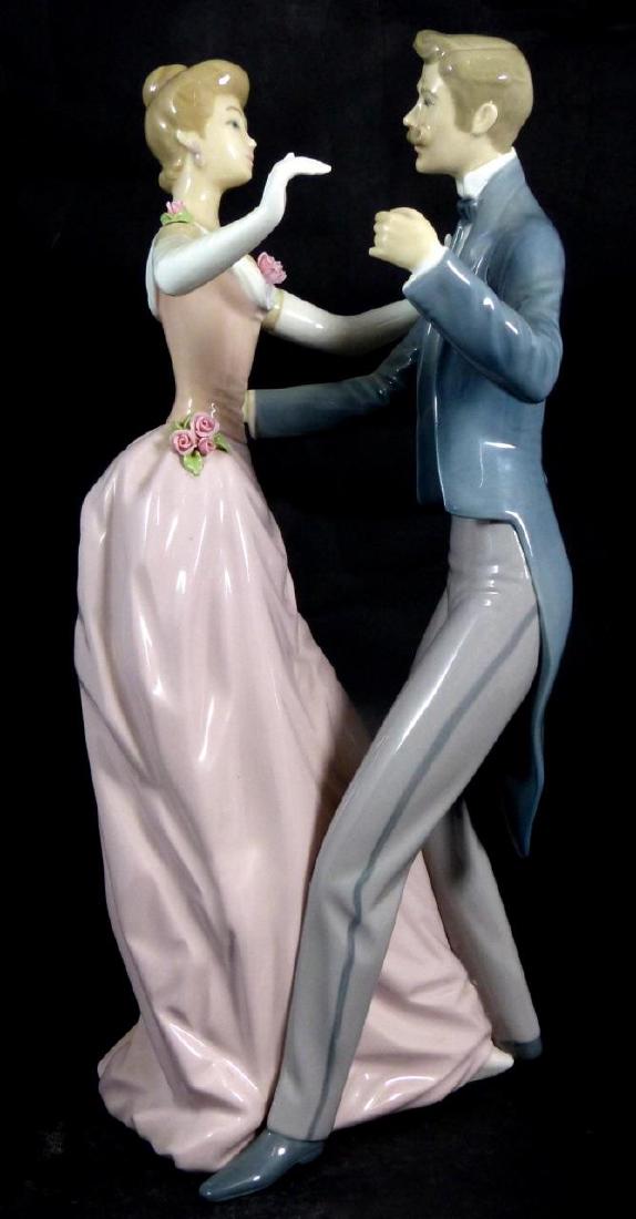 Lladro 'anniversary dance' porcelain figurine