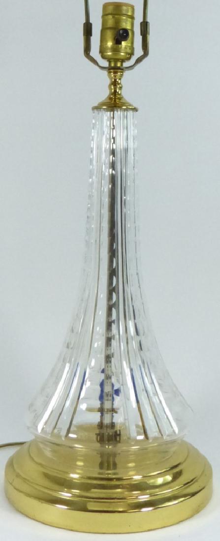 Waterford crystal table lamp