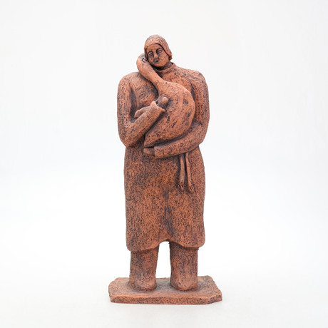 OIDENTIFIERAD KONSTNÄR. Skulptur, terrakot…