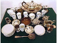 Mixed lot including silver plate and china
