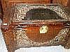 A camphor wood blanket box