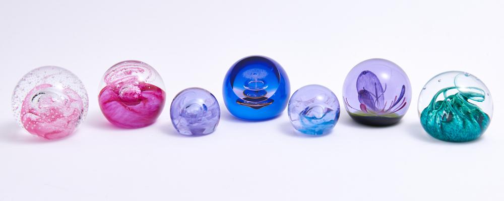 A GROUP OF CAITHNESS PAPERWEIGHTS