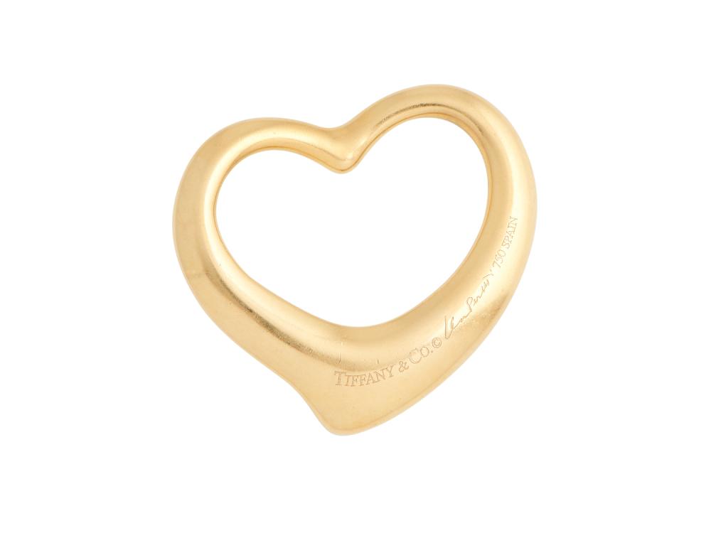 ELSA PERETTI FOR TIFFANY & CO. 'OPEN HEART' PENDANT