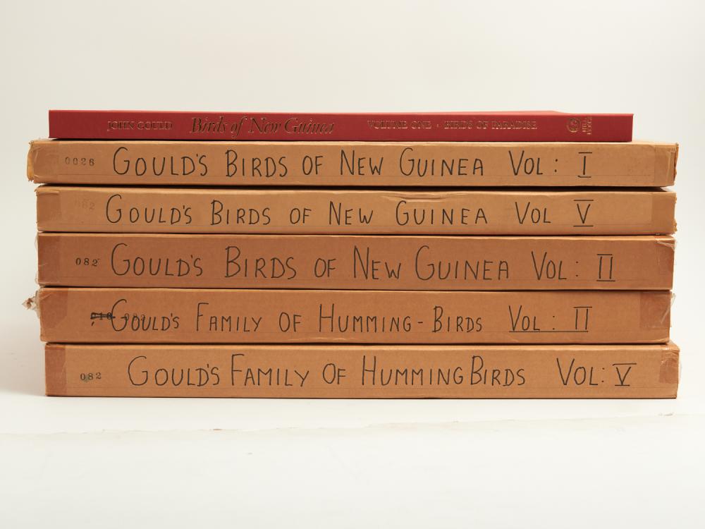 THREE VOLUMES OF BIRDS OF NEW GUINEA
