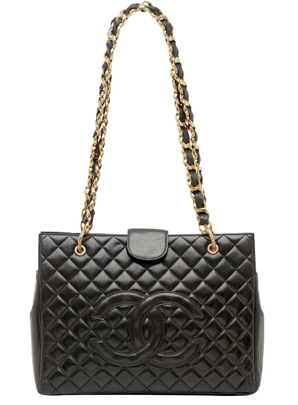 CHANEL, CC QUILTED TOTE