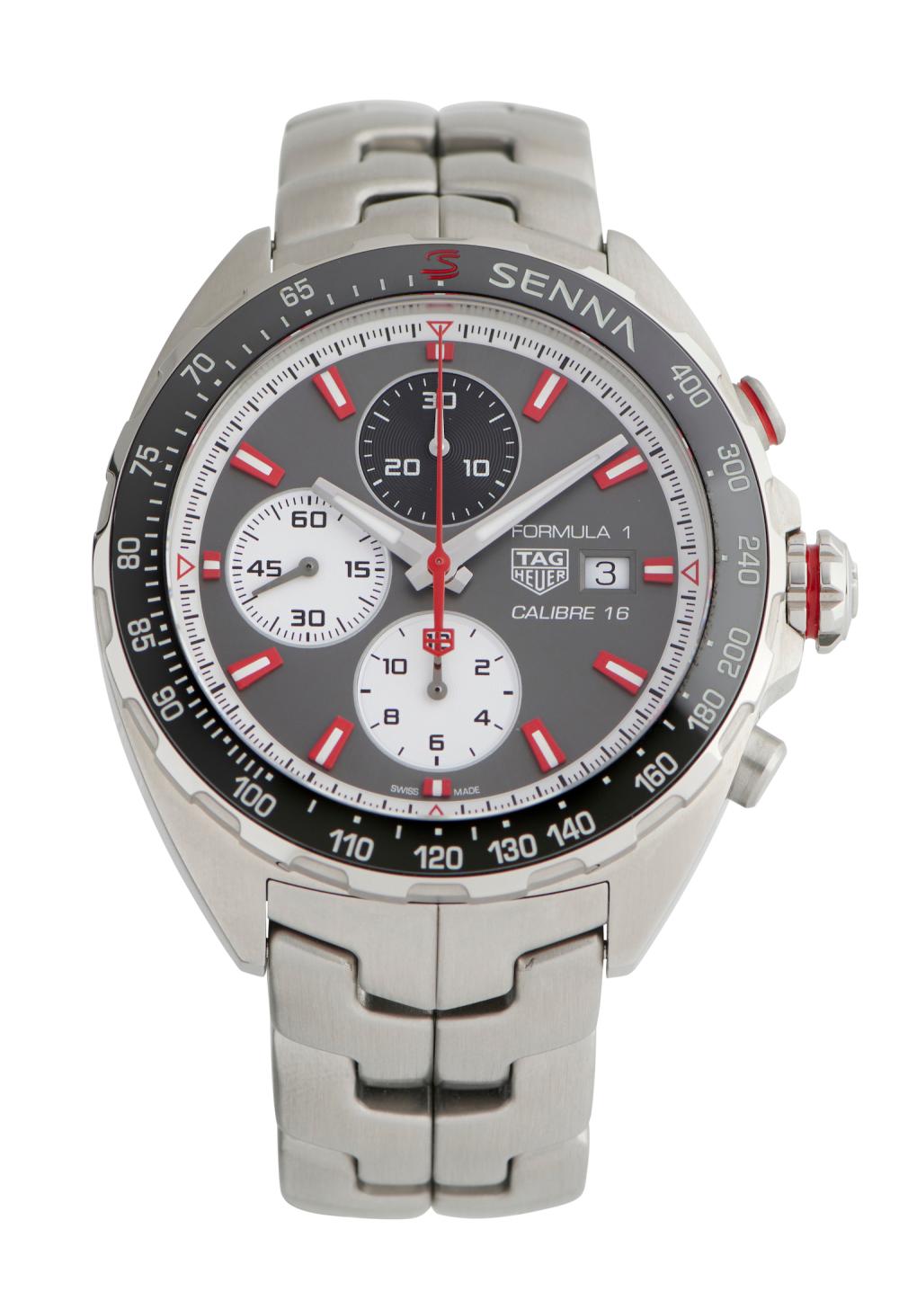 TAG HEUER FORMULA 1 AYRTON SENNA REF CAZ2017 WMS2968...