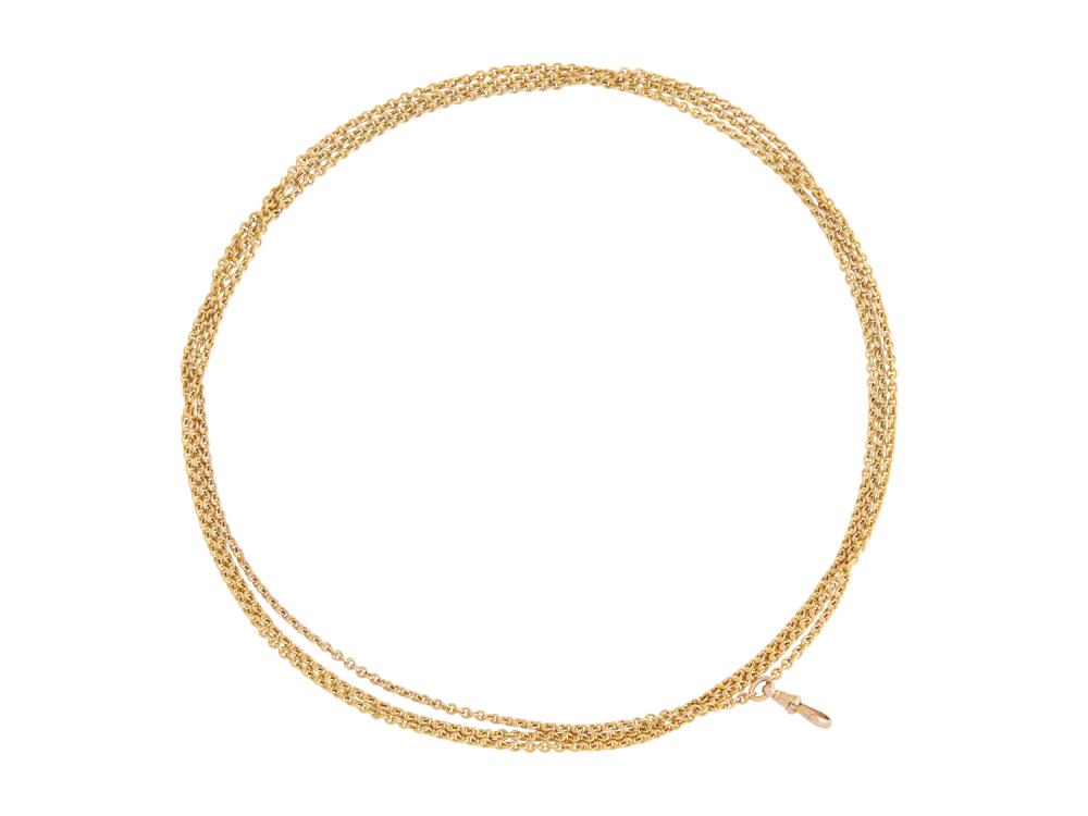 15CT GOLD GUARD CHAI