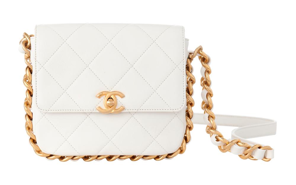 CHANEL, SINGLE FLAP SHOULDER BAG