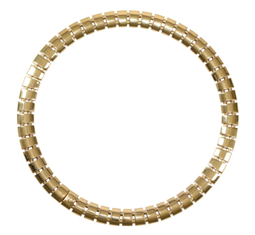 18CT GOLD JEWELLERY SUITE, ITALY