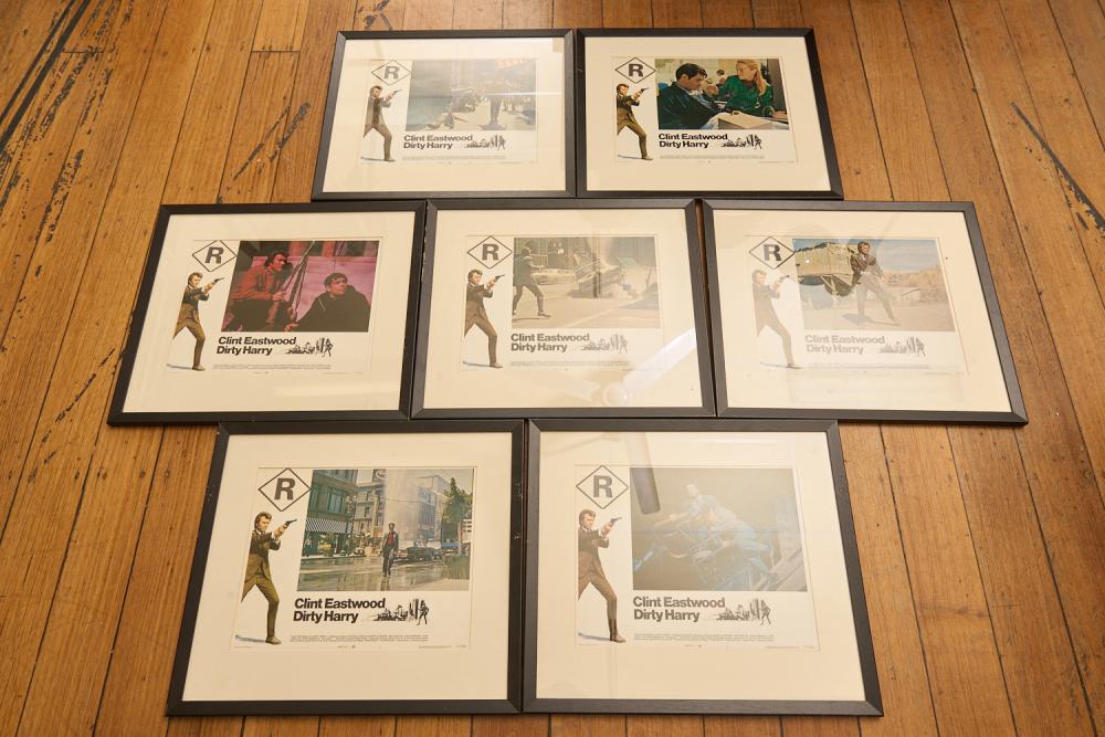 CLINT EASTWOOD 'DIRTY HARRY' LOBBY CARDS