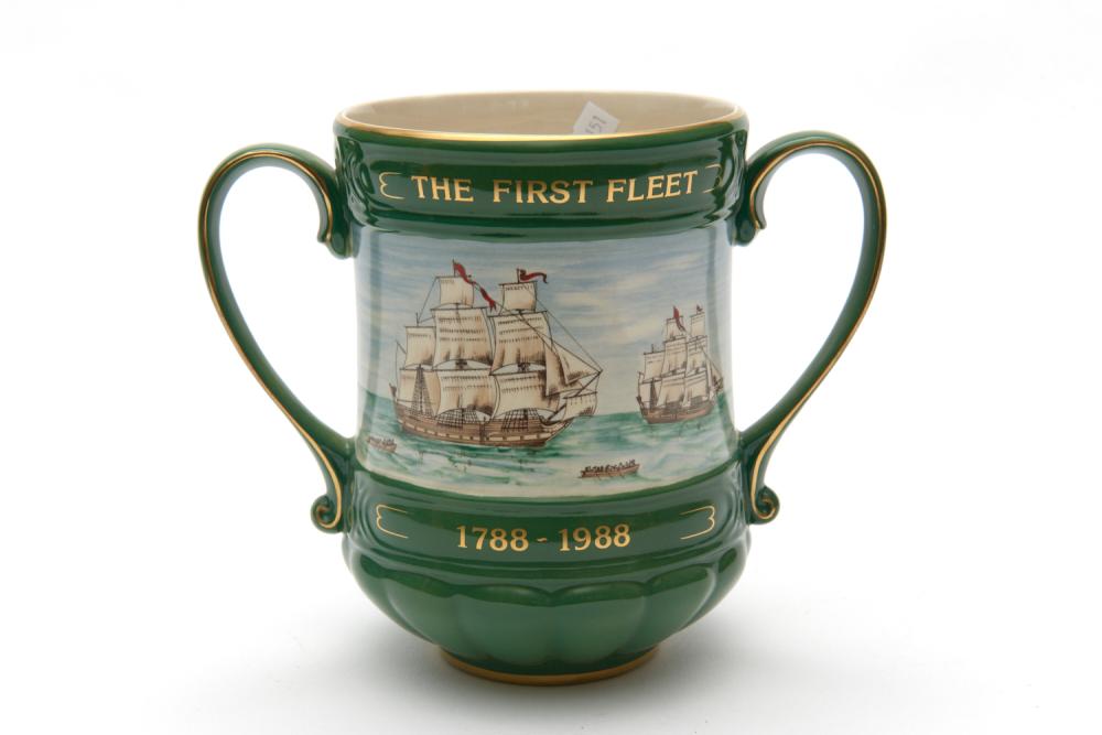 A ROYAL DOULTON THE FIRST FLEET AUSTRALIAN BICENTENARY...